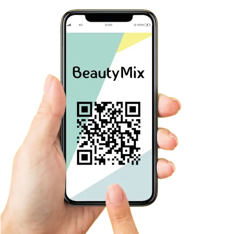 Application BeautyMix disponible sur iPhone et Android